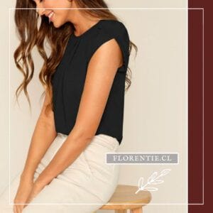 Blusa Dalia negra