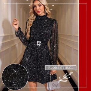 Vestido negro Gara