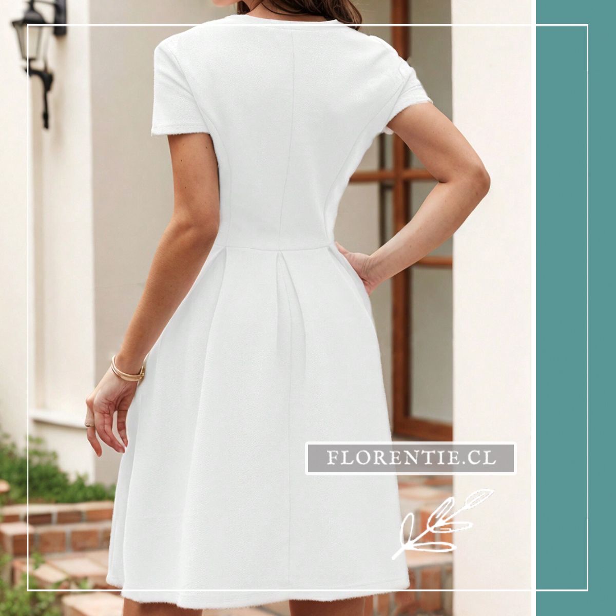 Vestido novia civil Aída - Imagen 3