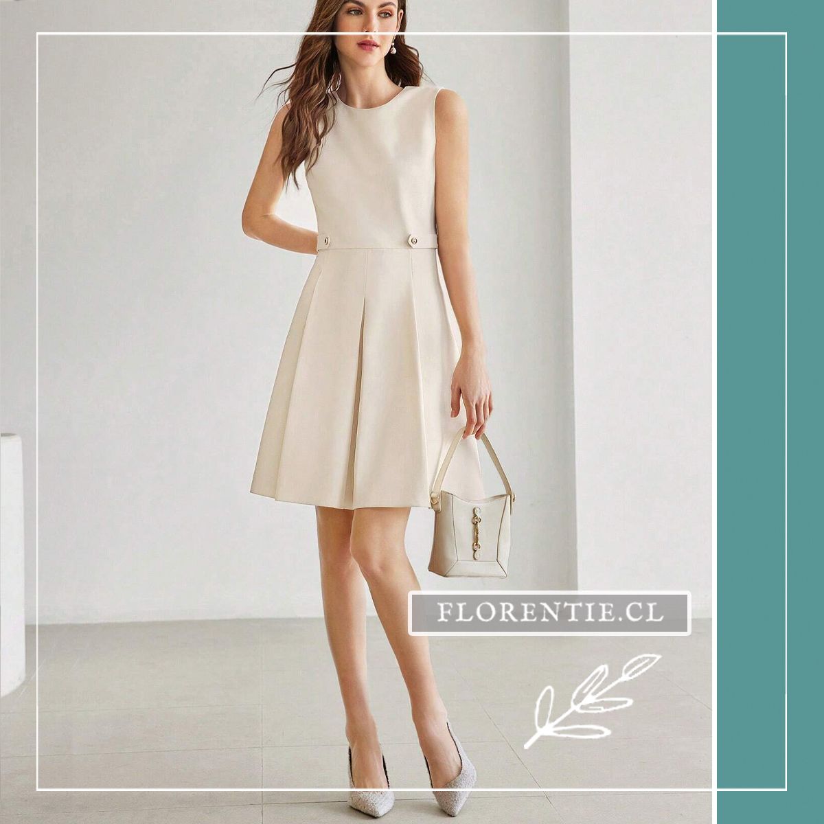 Vestido corte A novia