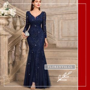 Vestido de gala largo