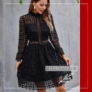 Vestido negro Matía