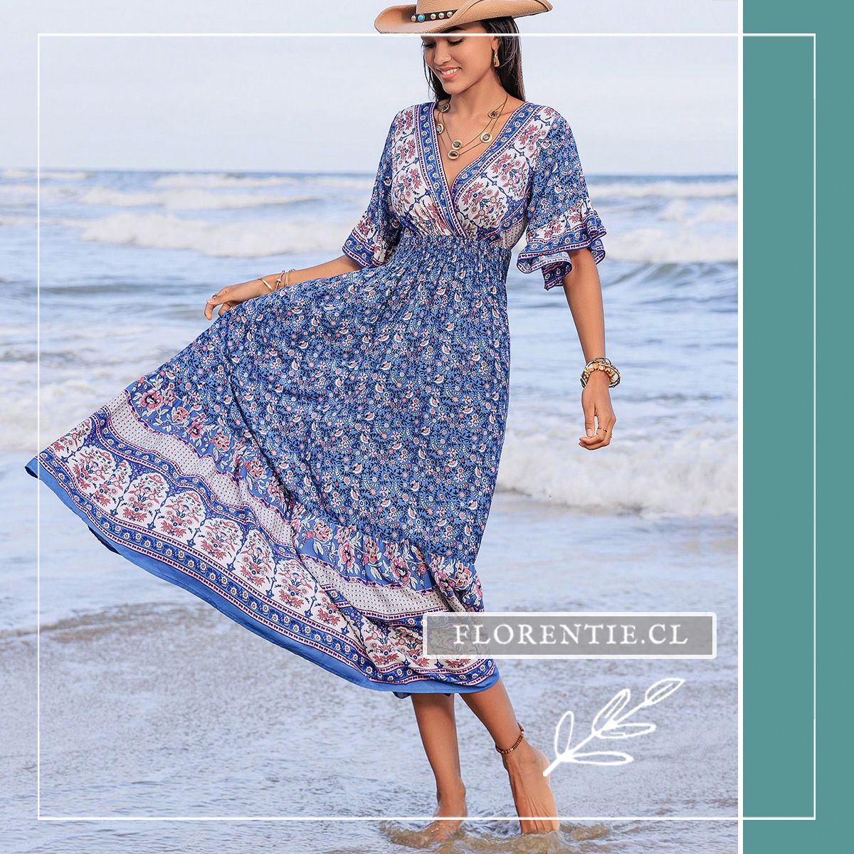 Vestido bohemio playa