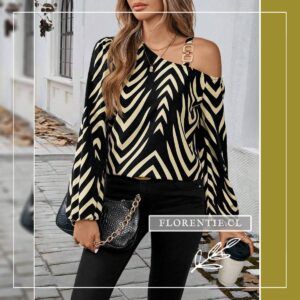 Blusa asimétrica