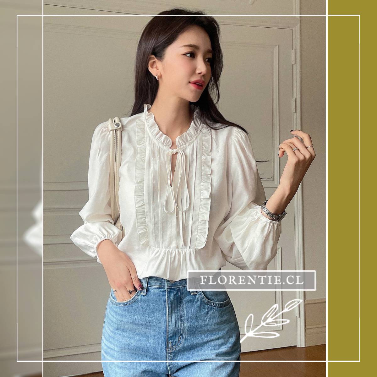 Blusa blanca cristiana