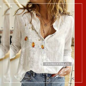Blusa de lino
