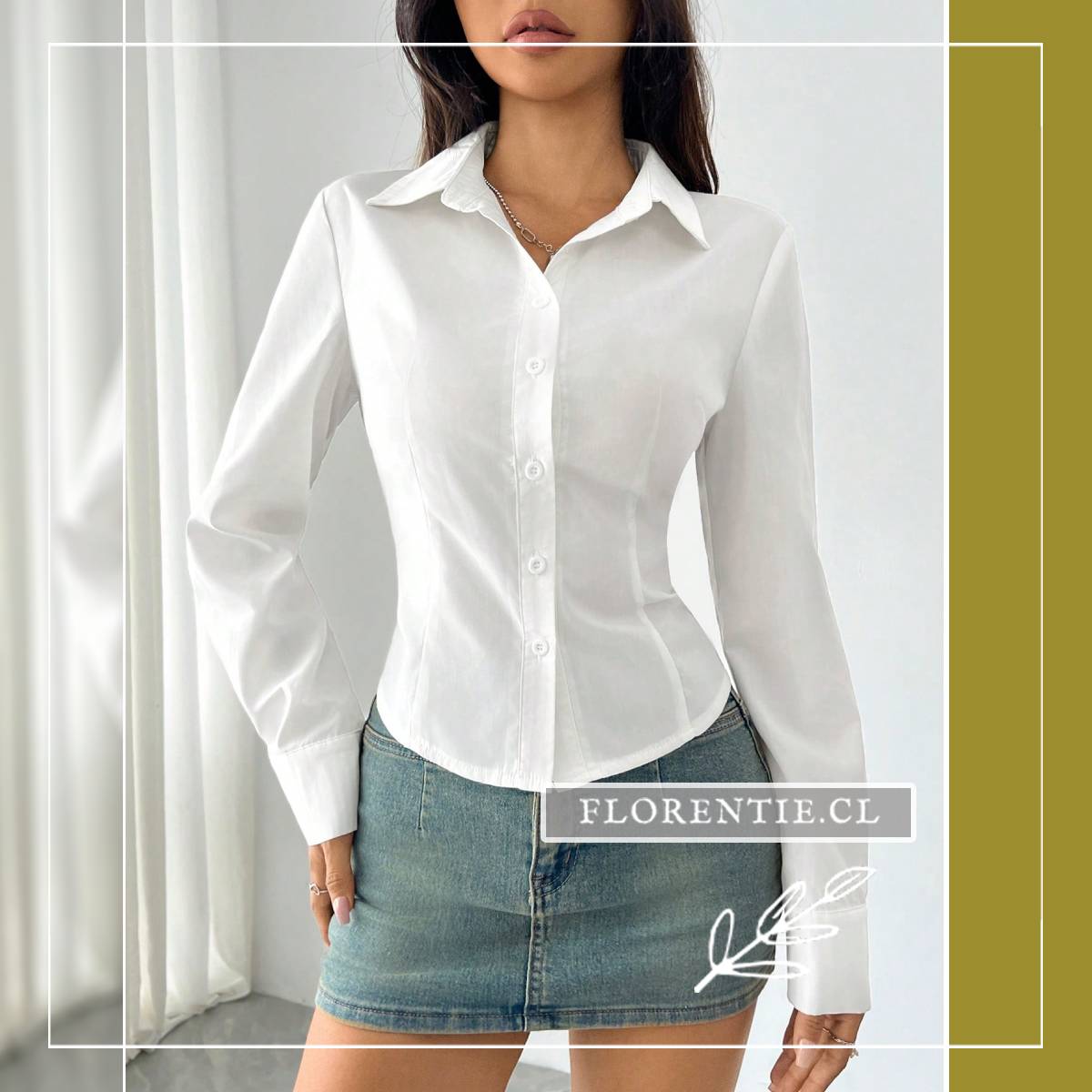 Blusa entallada