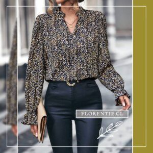 Blusa flores pequeñas