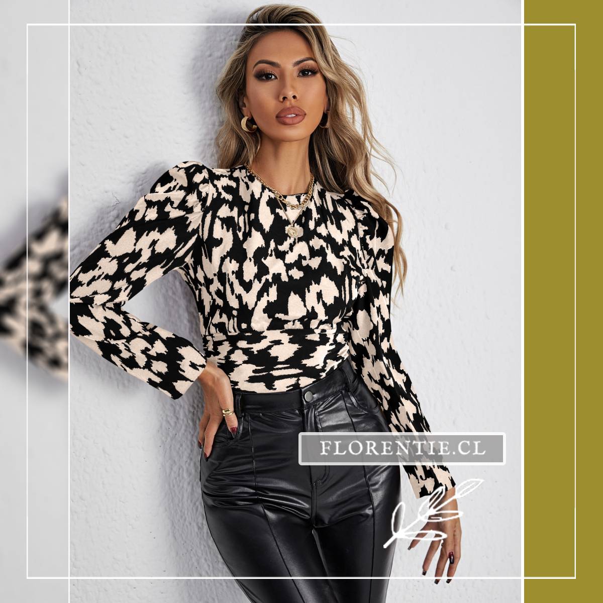 Blusa print