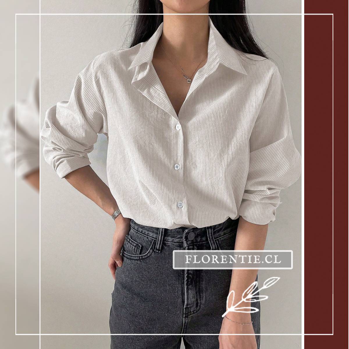 Camisa casual mujer
