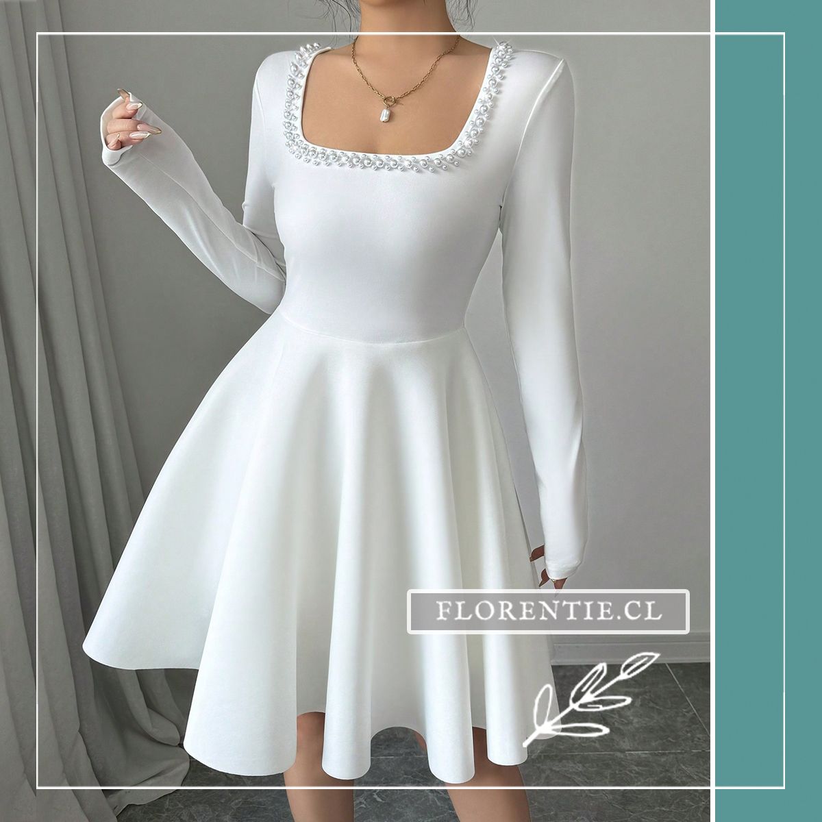 Vestido blanco novia liso