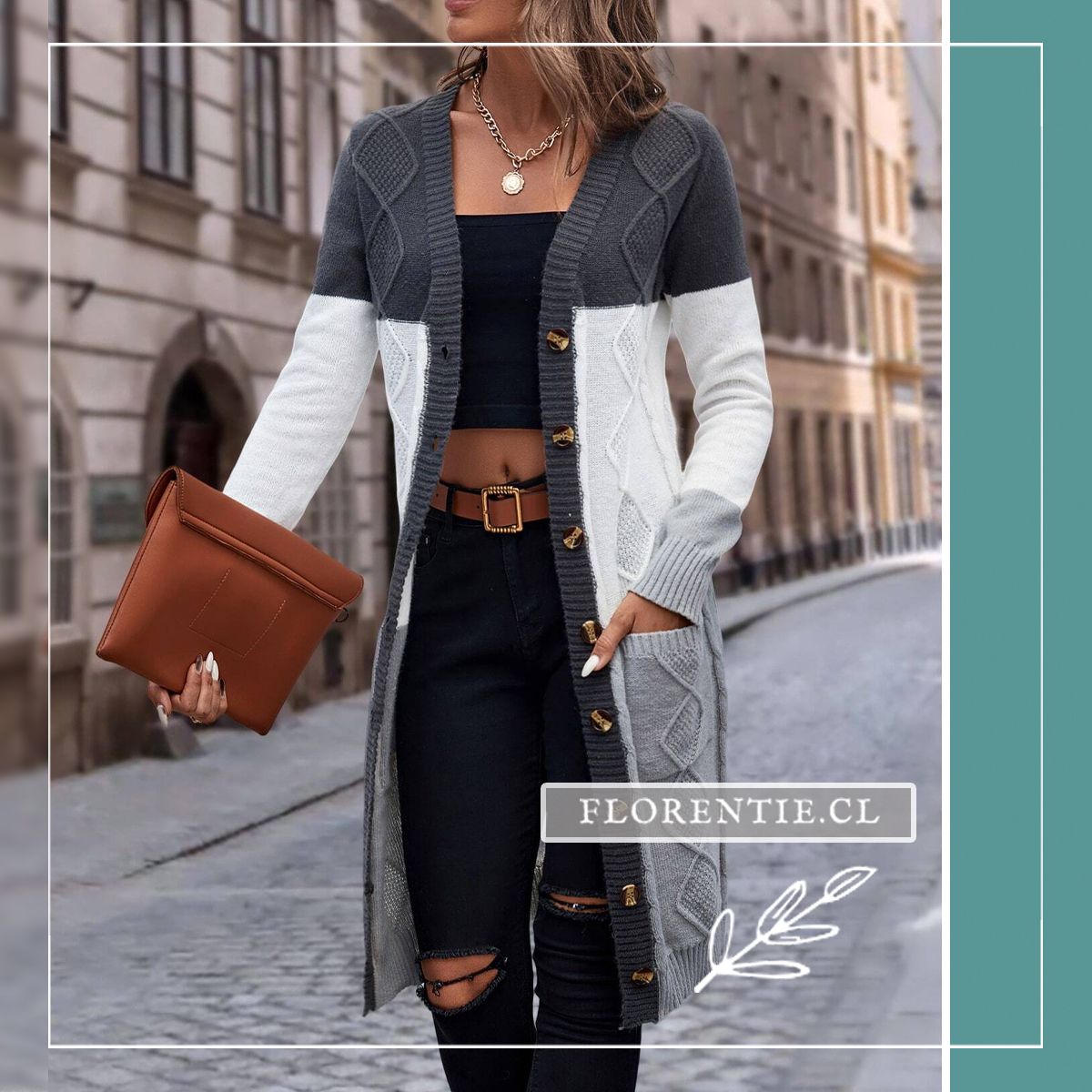 Cardigan botones