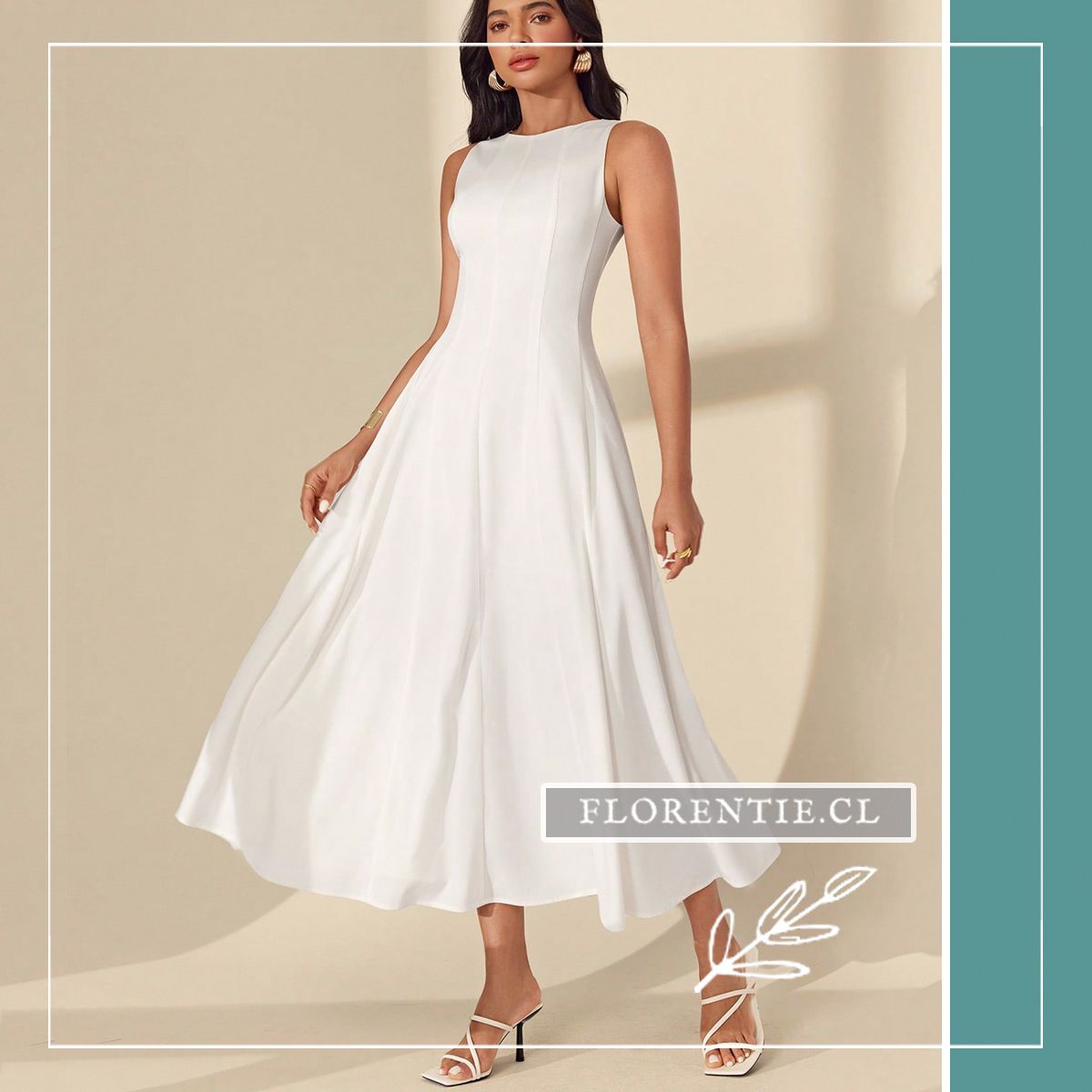 Vestido boda civil informal Angelique