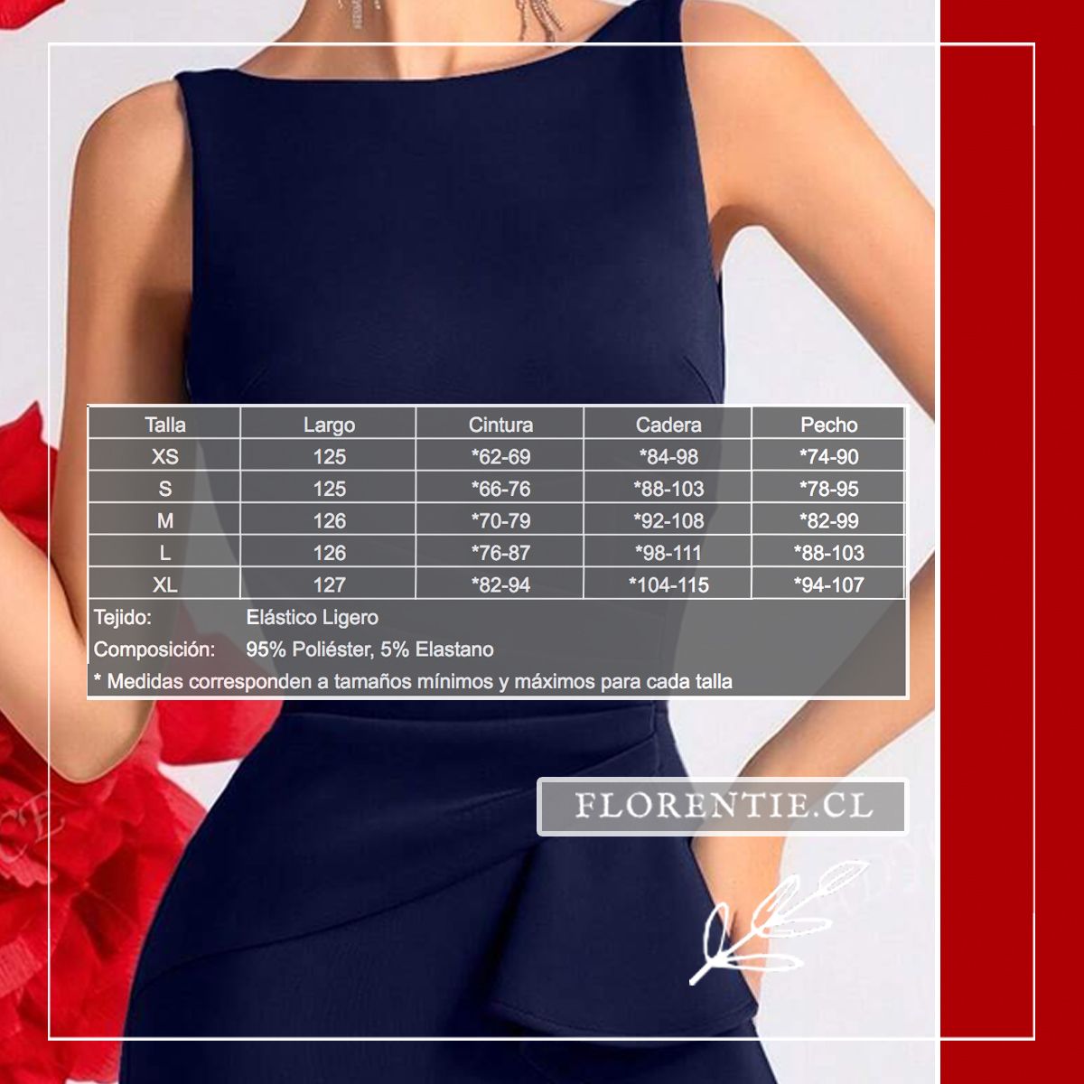Medidas vestido graduacion formal