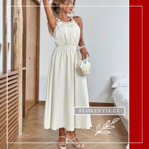 Vestido crudo verano Pamela