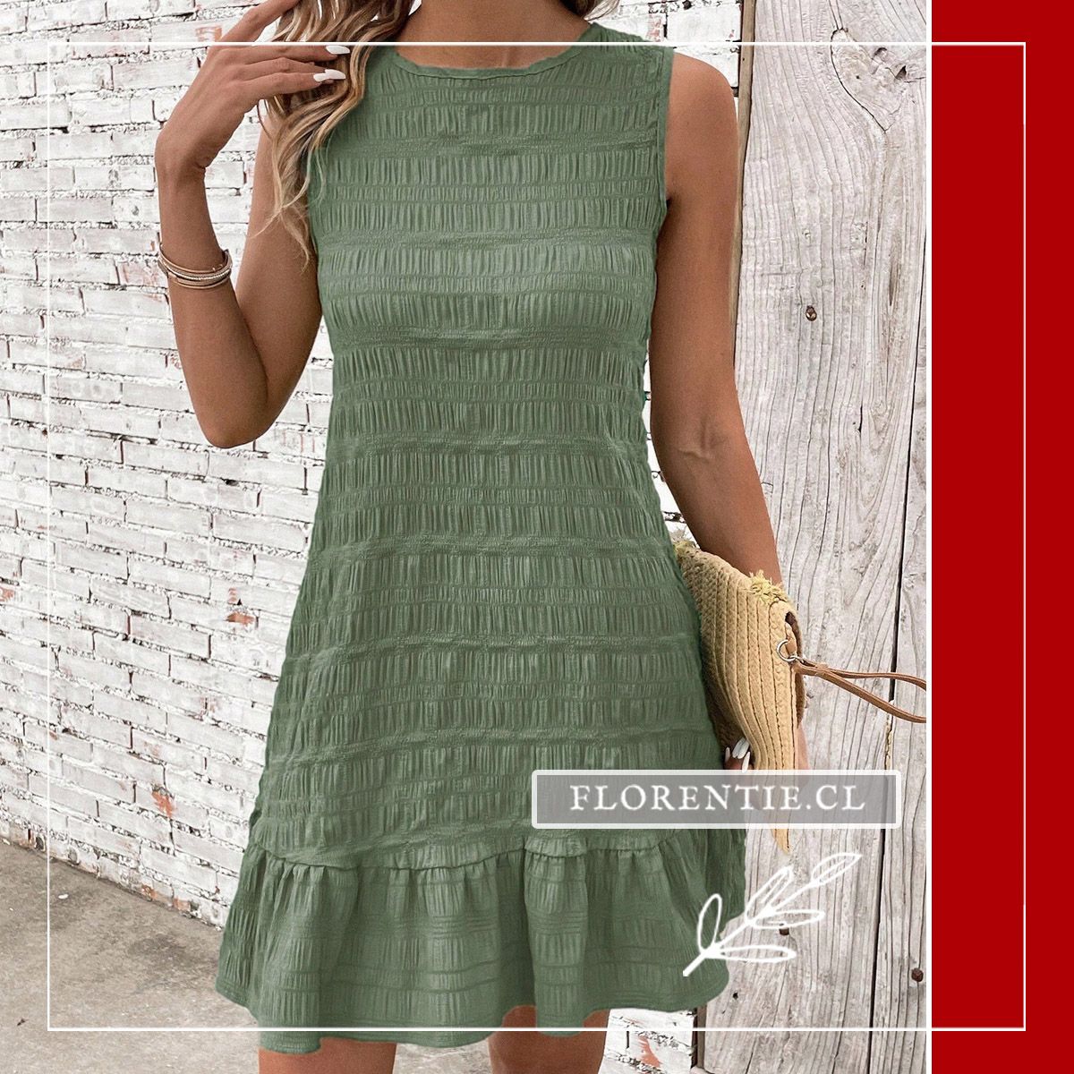 Vestido elástico verano Danae