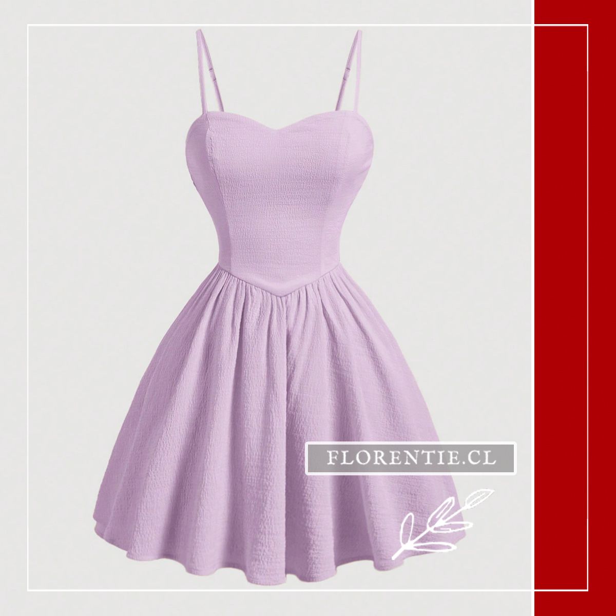 Vestido verano Lila