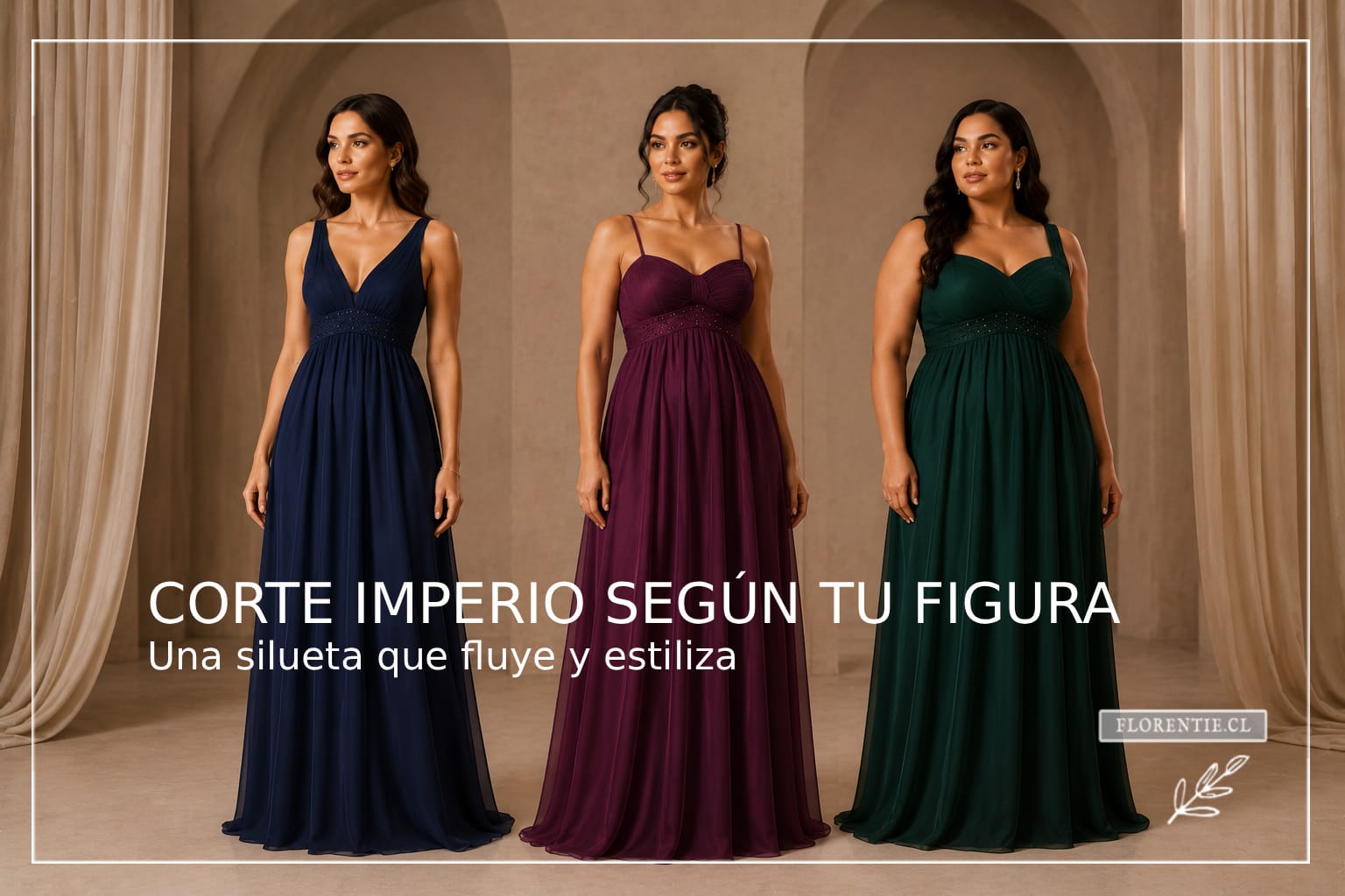 A quién favorece el corte imperio según su tipo de cuerpo