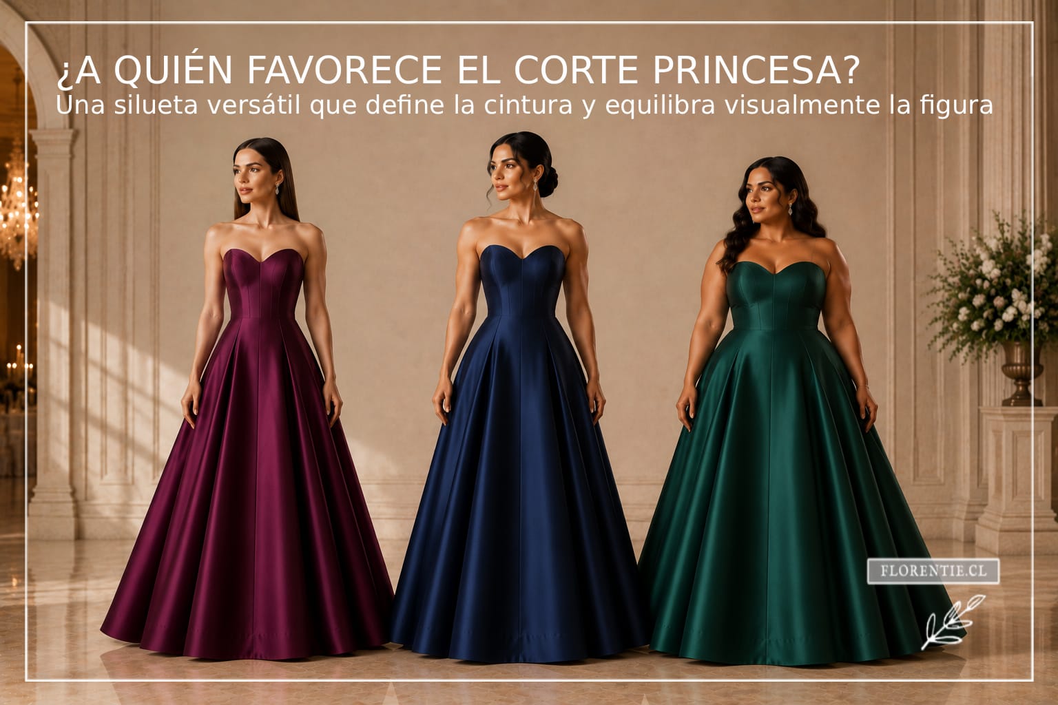A quién favorece el corte princesa según su tipo de cuerpo