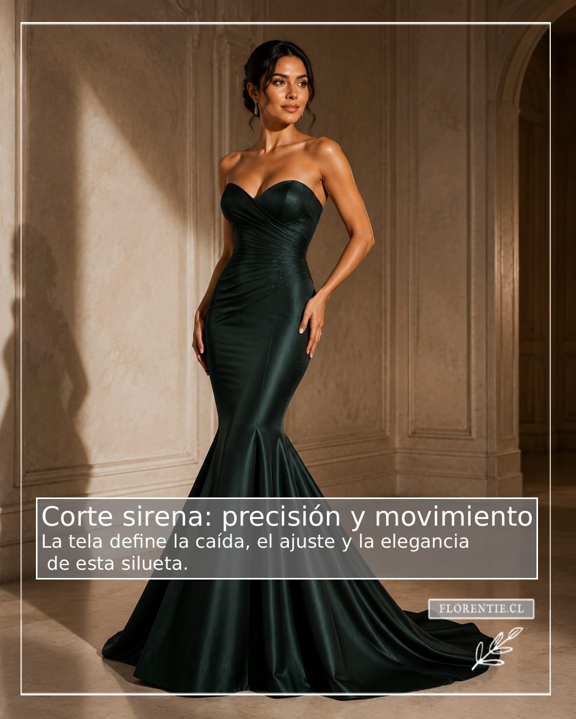 Qué es el corte sirena: precisión y movimiento en la caída de la tela